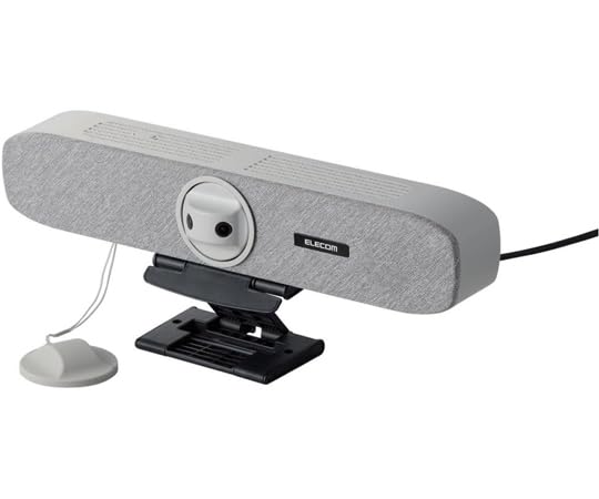 Amazon.co.jp: エレコム スピーカーマイク付きビデオバー 180度広角